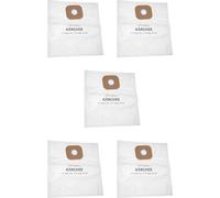 Bluparts 10101046 Sacs filtres 5 pces comme Kärcher 6.904-084.0 pour aspirateurs