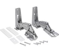 Bluparts 10107339 (=10096178) Kit charnière de porte haut bas comme INDESIT... pour réfrigérateur