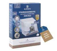 Bluparts Lot de 5 sacs filtrants | comme Bosch 17003048 | pour aspirateur traîneau | Type G ALL BBZ41FGALL | Lot de 5 avec pré-filtre | Vacuum Cleaner Bag 2000 BLU