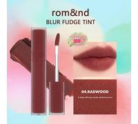 BLUR FUDGE TINT 04 RADWOOD 5 g/0,18 oz, rouge à lèvres liquide Romand, brillant à lèvres, teinte à lèvres mate de type crème légère, très pigmenté, non asséchant, mat velouté s'étale facilement et en