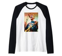 Blur Live Damon Albarn Cardiff Arena 1997 Garçons & Filles Manche Raglan