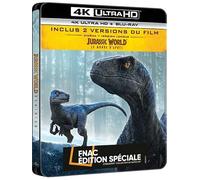 Jurassic World : Le Monde d'après – 4K Ultra HD + Blu-ray – Édition spéciale Fnac Steelbook