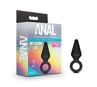 Blush Anal Adventures Loop Plug - Small Black Taille Unique