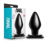 Blush Anal Adventures Xxl Plug Black Black Taille Unique