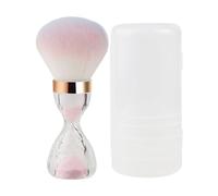 Blush Brush Soft, Bristles Makeup Brush, Funnel Handle Design, 73g Portable Beauty Tool for Face Neck Arms Back, Precise Application and Comfortable Grip Supplies Shareable