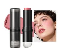 Blush Créme Stick | Fard à Joues Crème Double Embout en Stick 8g,Maquillage Pour Des Joues Lisses - pour Filles et Femmes, Mariage, Fête, Déplacements Quotidiens, Voyage, Bureau, Rencontres