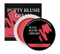 Blush Crémeux pour les Joues Hydratation Longue Durée et Tenue | Crème de Blush Mat pour Peaux Matures pour Femmes et Filles, Peaux Matures et Grassess, Idéal pour Rendez-vous, ,