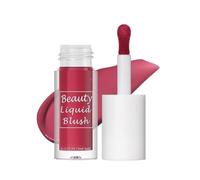 Blush liquide de beauté,Longue durée Blush liquide Pour une couleur très pigmentée,Retouches de maquillage imperméables Ombre à paupières mate,Fard à joues en bâton #1 Baies crémeuses