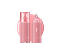 Blush Liquide en Bâton, Fard à Joues Longue Tenue Fini Mat, Teintes Rose Pêche, Couverture Modulable Naturelle, Gouttes de Rouge Transparent (#2, 5.5ml)