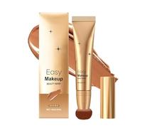 Blush Liquide Peaux Sensibles - Stick Contouring 3D Doux, Blush Crème Longue Tenue pour le Visage (Brun/Rose/Pêche/Orangé)