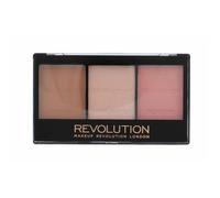 Blush - MAKE UP REVOLUTION - Revolution Ultra Sculpt & Contour Kit Ultra Fair C01 - Bronzer, Surligneur et Blush