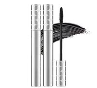 Blush Mascara Korean,Blush Mascara with Growth Serum,Black Mascaras for Older Women 60 Plus,Mascara Noir Volume Et Longueur,Waterproof,Volume & Length Without Clumping,Gentle on Sensitive Eyes，2Noir
