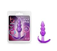 Blush Plug Anal Triple Perle B Yours Purple 9 cm