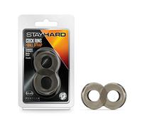 Blush Stay Hard Cock Ring And Ball Strap Black Black Taille Unique