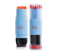 Blush Stick Femme Double Embout, Hydratant, Longue Tenue, Soyeux