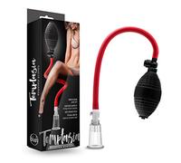 Blush Novelties Système de pompe à clitoris Temptasia pour débutants Noir Taille unique