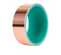 BLUTDPSXY Ruban adhésif en feuille de cuivre - 0,1 mm d'épaisseur, 20 à 30 mm de large, 20 mètres - Adhésif conducteur for blindage EMI, guitare, artisanat,(25mm)