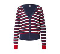 Blutsgeschwister Cardigan 'Bright Side Of Life' bleu marine / rouge / blanc, Taille L
