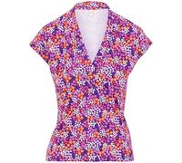 Blutsgeschwister Femme Mon Cher Cache-Cœur T-Shirt, Reef Meadow, XS