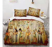 BluvLy Microfibre De Haute Qualité Parure De Lit 220X240 + 2 Taies d'oreiller 65X65 Housse De Couette Zippée Egypte Confortable Résistant 220X240Cm