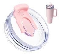 Bluwing Couvercle de rechange pour gobelets Stanley Quencher 2.0 et ProTour de 1200 ml, couvercle anti-déversement pour gobelet Stanley Cup (rose)