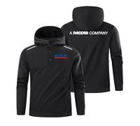 Bluxir Sweat Hoodie D. A. F, Animation de dessins animés à la mode, for leisure, outdoor activities, travel, and vacation, Automne(Black,2XL)