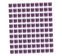 BLWOTMOR 100 Bagues D'identification pour Pigeons - Pratiques et Faciles à Identifier (2026) pour Pinsons, Violet Belgique