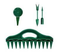 BLWOTMOR 7 Pièces Distributeur de Semences Set Mini Semeur Plantation Main Accessoires Jardin Polypropylène Maniable Réutilisable Convient à Potager École, Ensemble 4pcs