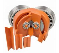 BLWOTMOR Affûteur de Forets Affûteur Forets Outil Aiguiseur Dispositif Meule Diamant Aiguisage Rapide Queue Ronde Compatible Perceuse et Visseuse Roulements, Roulement Standard