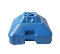 BLWOTMOR Base de Parasol de Jardin 30 L, Lestable à L'eau Ou, Support de Mât pour Parasol.