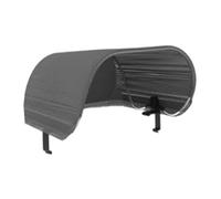 BLWOTMOR Boîte de Toilette pour Chat Accessoire Bac à Litière Capot Anti-éclaboussures Tente Pliable Facile à Nettoyer Système Auto-nettoyant en PP Adapté aux