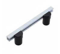 BLWOTMOR Butée de Menuiserie Bloc de Serrage pour Établi Guide de Serrage Pion d'Établi Arrêt de Acier Carbone et Alliage d'Aluminium Ajustement Rapide Adaptée, 20MM, 2 Arrêts 1 Tige