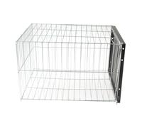 BLWOTMOR Cage à Pigeons Cage D'Entrée Canal Unique Cage pour Animaux Cage de Fil Portatif Utilisation pour Collection de Pigeons Jardin Entrepôt Gar, 1 Entrée, sans Puits de