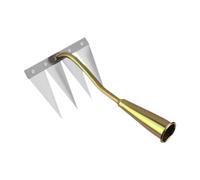 BLWOTMOR Désherbeur Manuel, Outil de Désherbage Robuste en Acier Au Manganèse, pour Une Utilisation Manuelle, Idéal pour Le Jardinage, 4 Dents