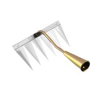 BLWOTMOR Désherbeur Manuel, Outil de Désherbage Robuste en Acier Au Manganèse, pour Une Utilisation Manuelle, Idéal pour Le Jardinage, 6 Dents