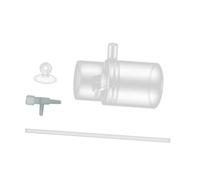 BLWOTMOR Ensemble de Pompe en Acrylique Transparent avec Raccord de Buse de Sortie d'eau, Adaptateur pour Tube D'oxygénation, Adapté Aux Aquariums, Poi, 25mm