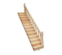 BLWOTMOR Escalier Maison Poupée Brut, Style to 1