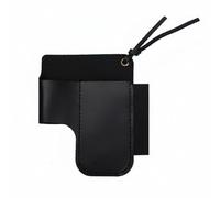 BLWOTMOR Étui en Cuir de Vachette Holster Ceinture Sac Utilitaire Porte-Outils Pochette Ouverte avec Clip et Passant Structure Compacte et Résistante Adapté à, Noir