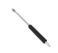 BLWOTMOR Extension pour Nettoyeur Haute Pression Lance Tige Tube Acier INOX Poignée Texturée 40cm Raccord Rapide 1/4 Pouce, Tige D Extension Droite Rapide De 40 Cm en Acier Inoxydable Noir