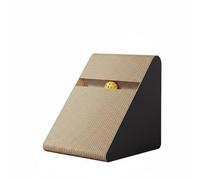 BLWOTMOR Griffoir pour Chat Griffoir Carton Maison Griffoir Tapis Incliné avec Balle Intégrée en Carton Ondulé Épais Qui Supporte Les Assauts et Épargne Les, S, Modèle Chaton