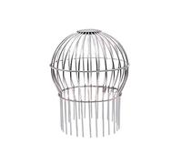 BLWOTMOR Grilles de Gouttière Métalliques - Empêchent Les Gouttières de Se avec des Feuilles, de La Boue, des Balles et Autres Débris, 140mm