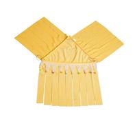 BLWOTMOR Hamster Maison Cachette Refuge Équipée de Matériaux Durables et pour Offrir Un Espace de Repos Confortable Adaptée Aux Animaux de Compag, Jaune, s