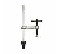 BLWOTMOR Insertion Outil Table Banc Fixation Dispositif Support Positionnement Stable Alliage Fiable Convient pour Métallurgie Atelier Bois Sculpture, Pince À Barre En T 160x80, Siège 19mm
