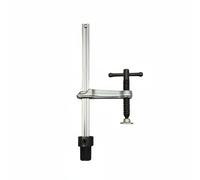 BLWOTMOR Insertion Outil Table Banc Fixation Dispositif Support Positionnement Stable Alliage Fiable Convient pour Métallurgie Atelier Bois Sculpture, Pince À Barre En T 160x80, Siège 20mm