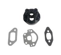 BLWOTMOR Intake Manifolds Carb Adapter Ensemble avec Adaptateur Carburateur Tube d'Admission Joint Accessoire PP Résistant Installation Rapide Fonction de