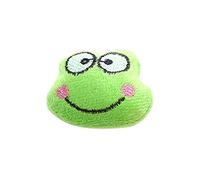 BLWOTMOR Jouet pour Chat en Peluche à l'herbe à Chat, Coussin Interactif Doux, Anti-Morsure et Anti-griffures, Idéal pour L'entraînement et Le Jeu à Mâ, Grenouille