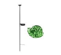 BLWOTMOR Lampe LED à Piquer Au Sol, élégante Figurine Décorative de Jardin en Fer, Sphère en Forme D'étoile pour