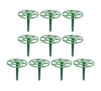 BLWOTMOR Lot de 10 Anneaux de Support pour Plantes, Supports et Tuteurs en Polypropylène (PP), Parfaits pour Le Jardin, La Cour Ou L'intérieur, Petit