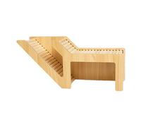 BLWOTMOR Maison Hamster Cachette Bois Demeure Jouet Cage Échelle à Grimper à Installer Facilement Lavable pour Gerbille Rat Souris Application dans la Cage, Styler Un
