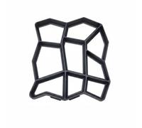 BLWOTMOR Moule Béton Grille Pavage Gabarit Outil Jardinage Polypropylène Réutilisable pour Chemins Modèle Pas Japonais Modulable Convient au Jardin Terrasse, Motif Hexagonal Compact